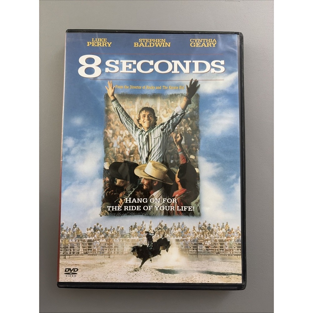 8‎ Seconds DVD Luke Perry Stephen Baldwin Movie